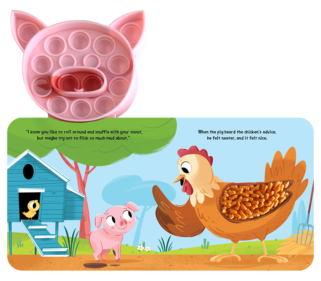 Little Pig - Your Sensory Fidget Friend Board Book