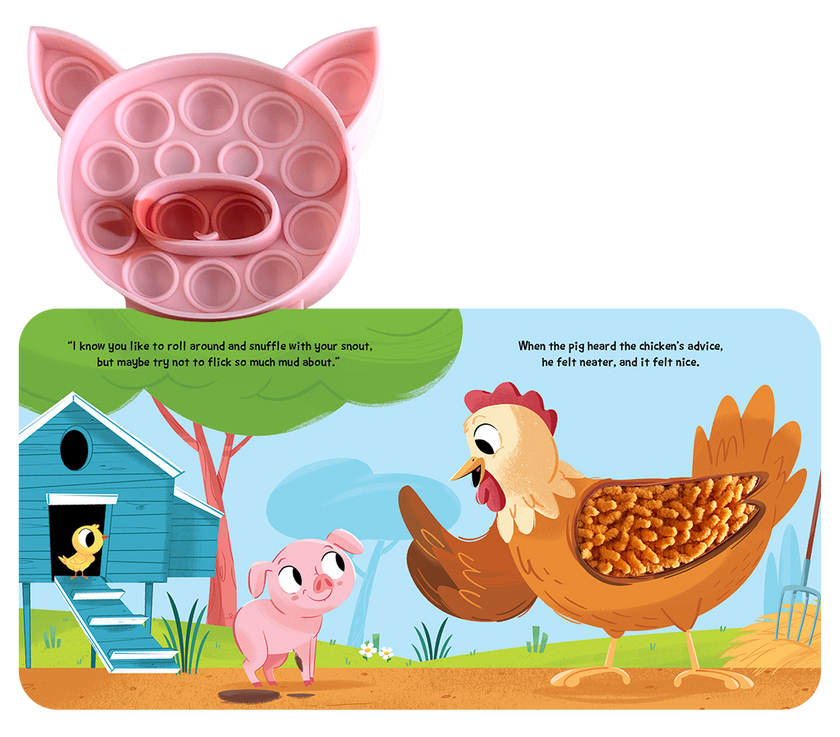Little Pig - Your Sensory Fidget Friend Board Book