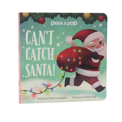 Can't Catch Santa! Peek & Pop Christmas Book