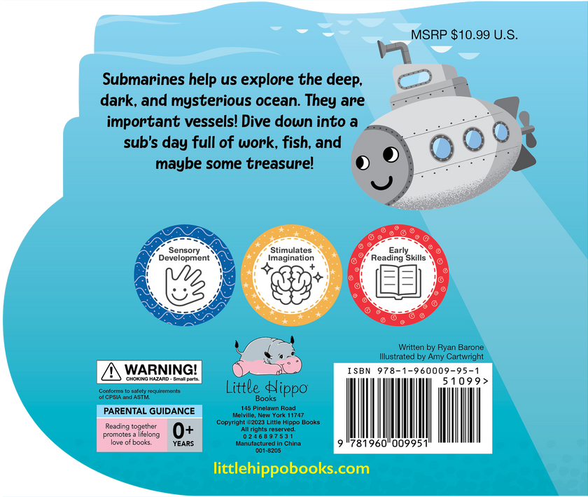 Deep-Sea Diving Submarine Board Book