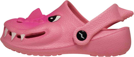 Pink Alligator Clogs