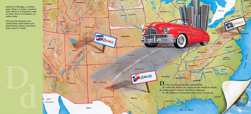 A is for America: An American Alphabet picture book