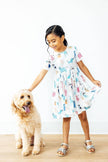 Puppy Pals S/S Pocket Twirl Dress