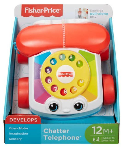 Fisher-Price Chatter Telephone Baby And Toddler Pull Toy