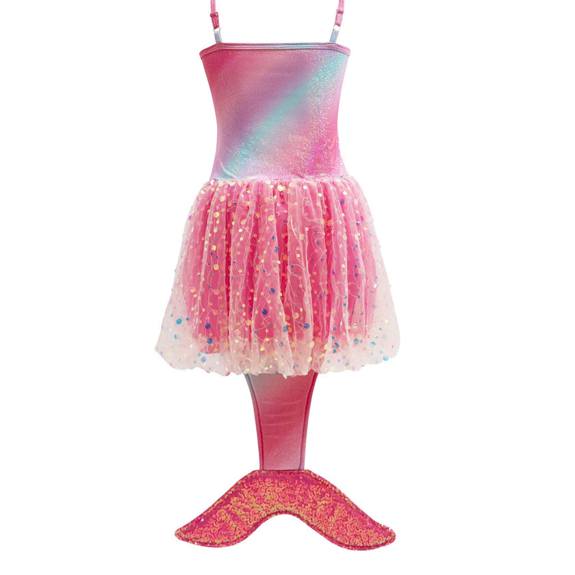Mermazing Mermaid Dress With Tail Size 5-6