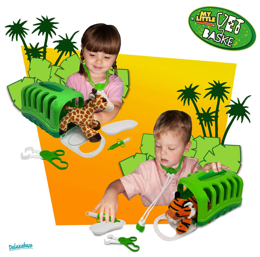 My Little Vet Basket - Sea Turtle Plush Set