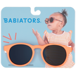 Vivid Neon Orange Keyhole Sunglasses on Peggable Hangtag
