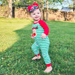 Baby Toddler Boys Rudolph Reindeer Christmas Romper Unisex
