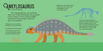 Panoramic Pop-Ups: Dinosaurs Hardcover Book