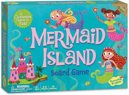 Mermaid Island Cooperative Board Game for Kids
