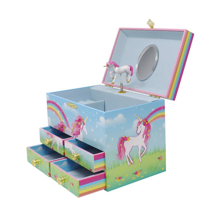 Stardust Unicorn Medium Musical Jewelery Box