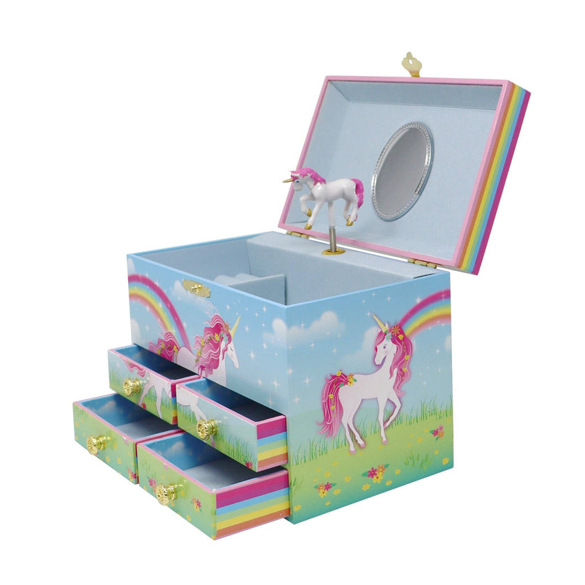 Stardust Unicorn Medium Musical Jewelery Box
