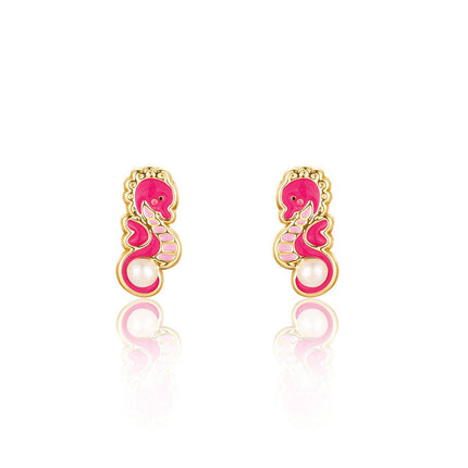 Seahorse Children's Stud Earrings