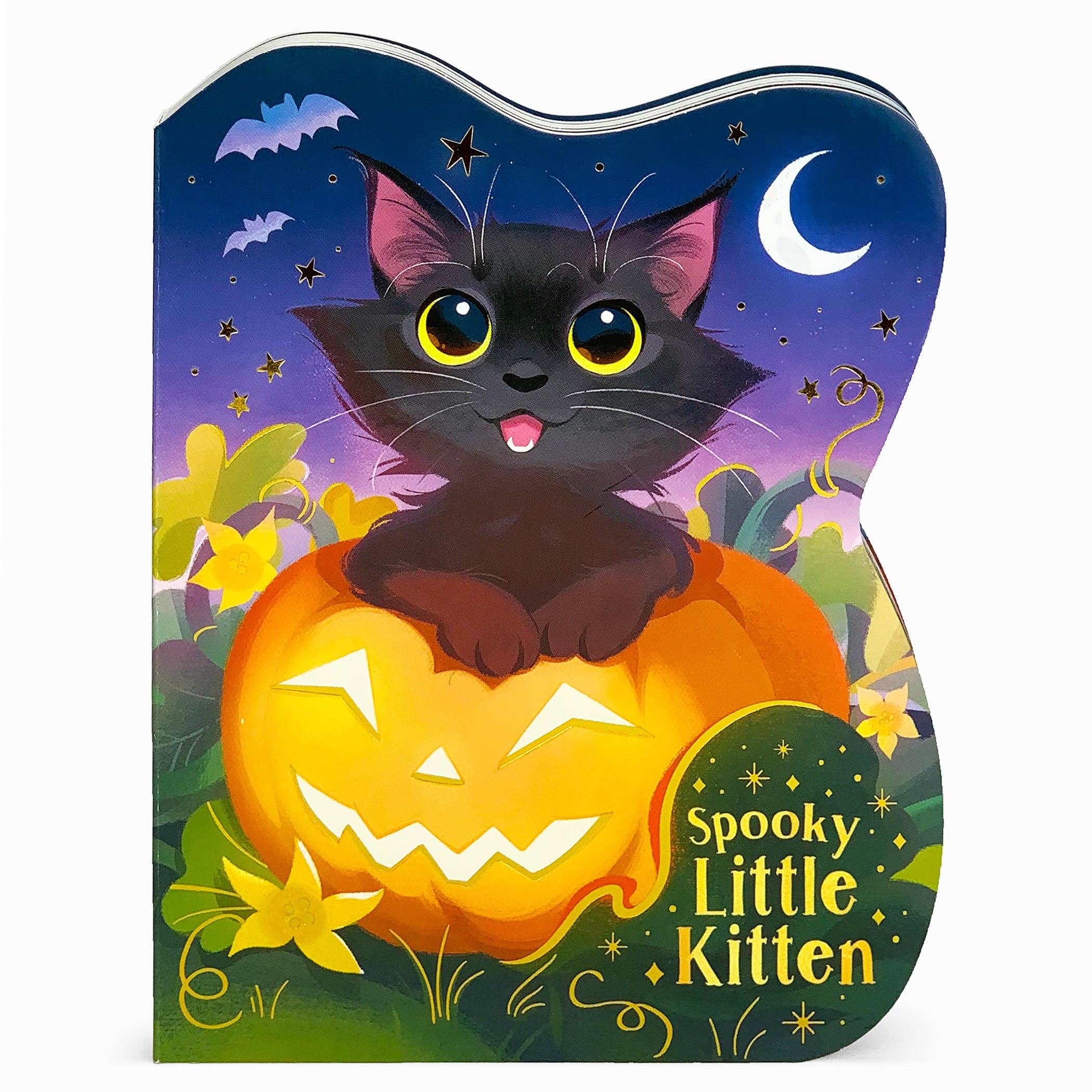 Spooky Little Kitten Shaped Halloween Board Book