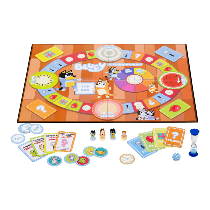 Moose Toys Bluey Scavenger Hunt Game Toy