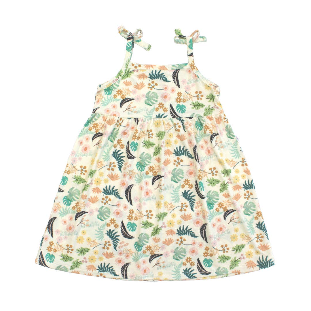 Tropical Blooms Bamboo Sundress