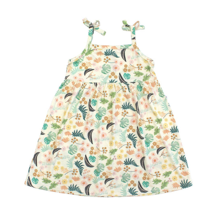 Tropical Blooms Bamboo Sundress