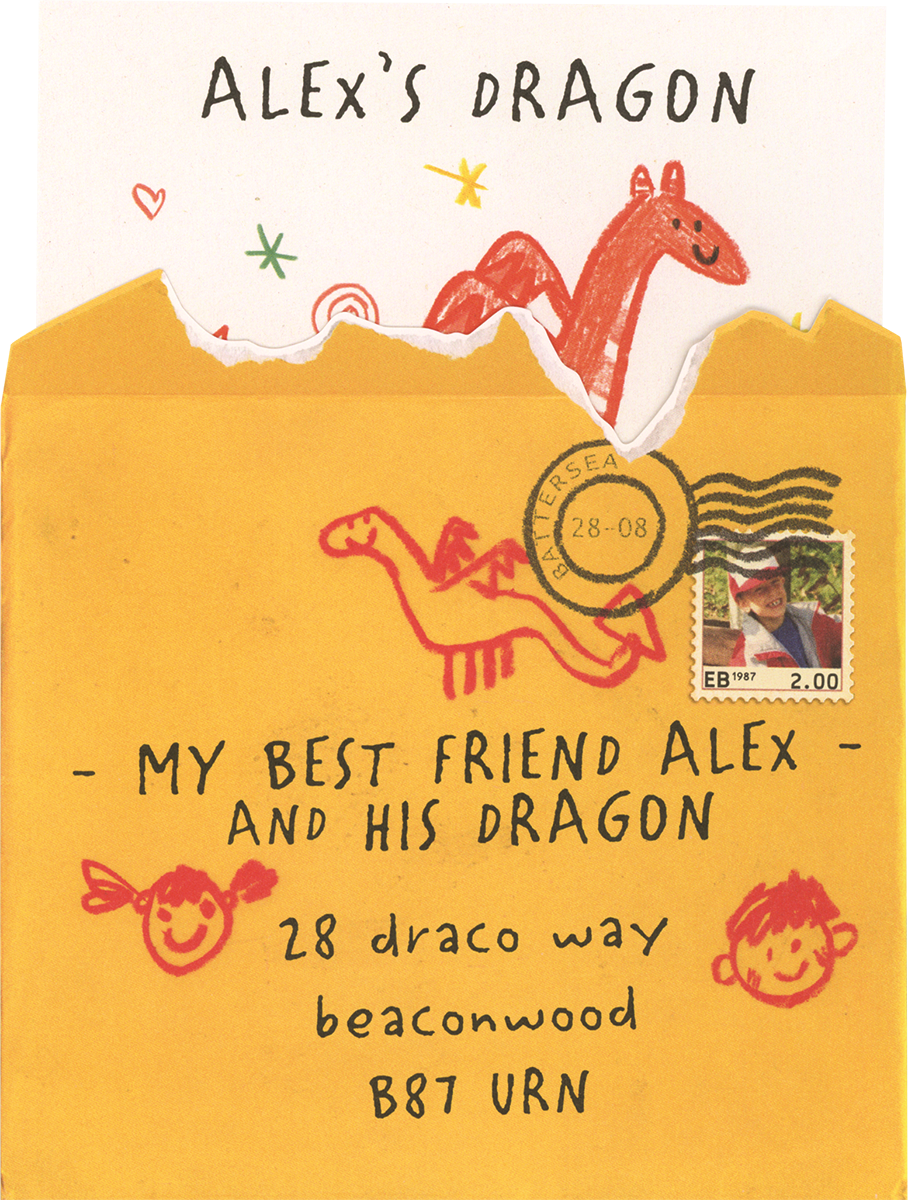 Dragon Post Hardcover Book
