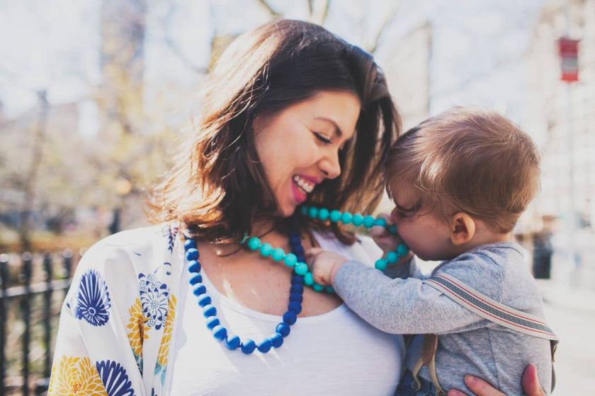 Jane Necklace: Stormy Grey