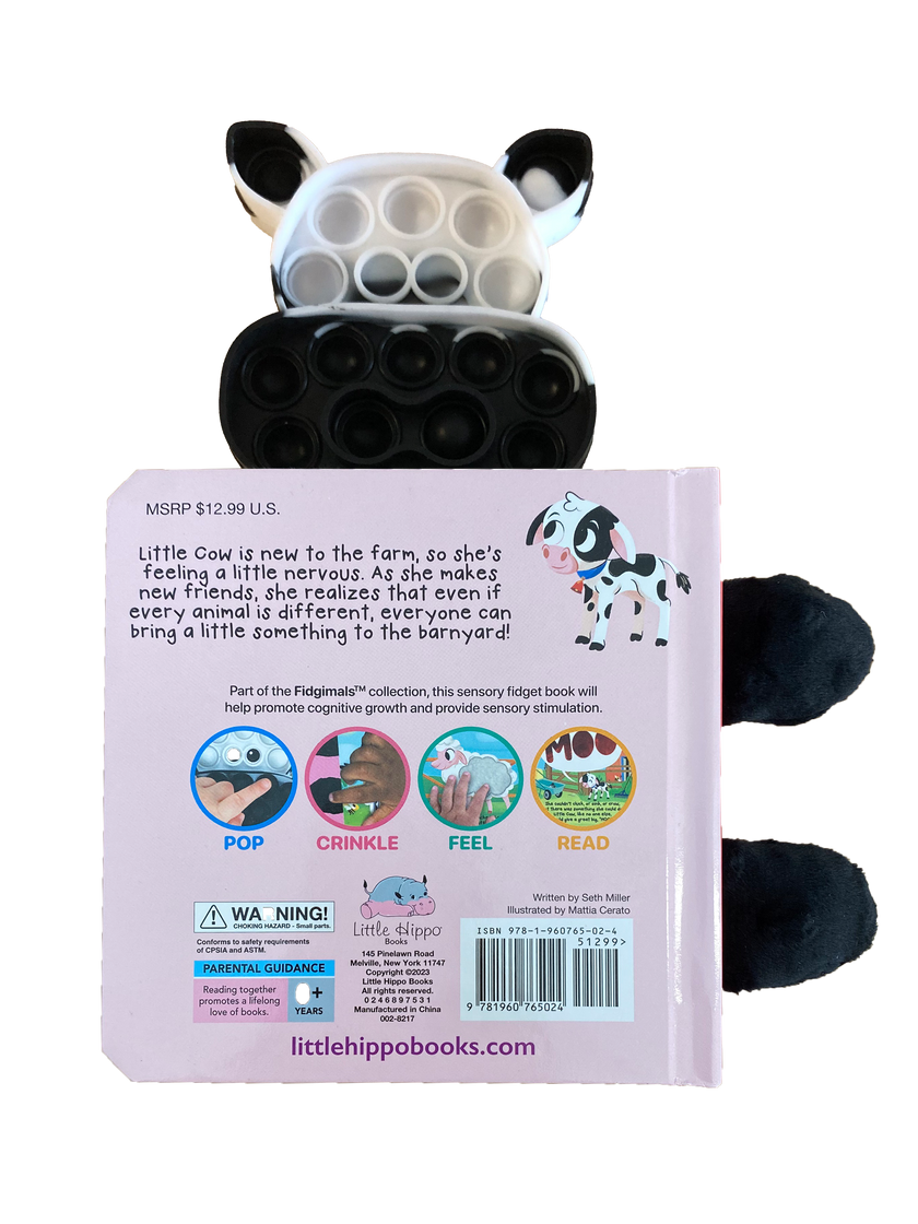 Little Cow - Your Sensory Fidget Friend Board Book