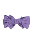 Girls Wisteria Purple Shimmer Swim + Active Bow Headband