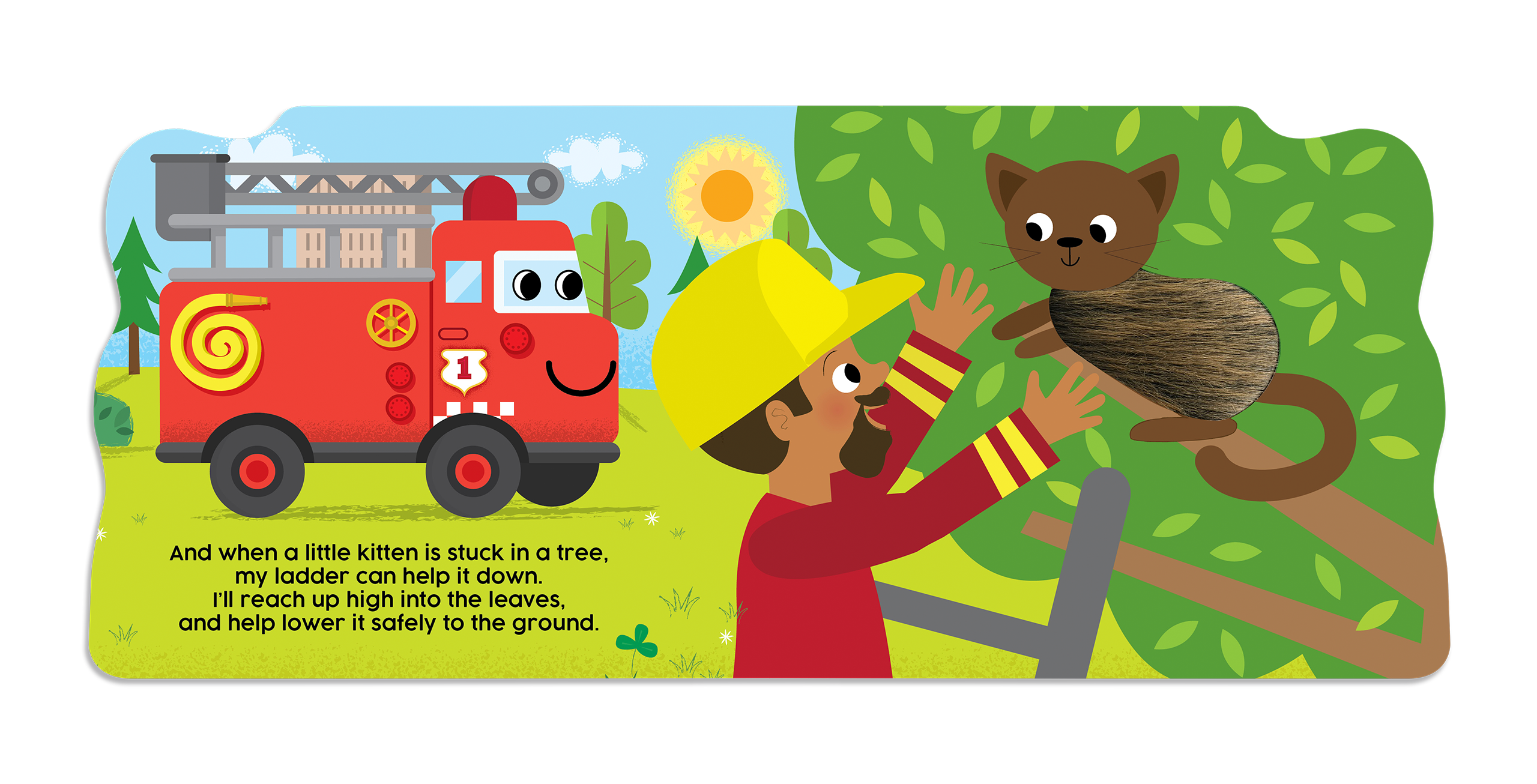 Friendly Fire truck Book