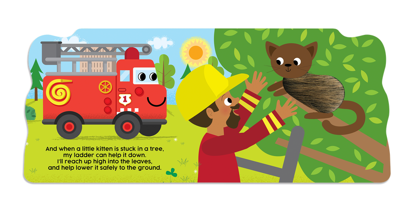 Friendly Fire truck Book