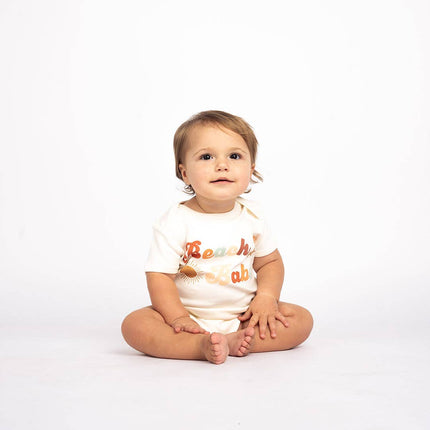 Beach Babe Summer Cotton Baby Onesie Bodysuit