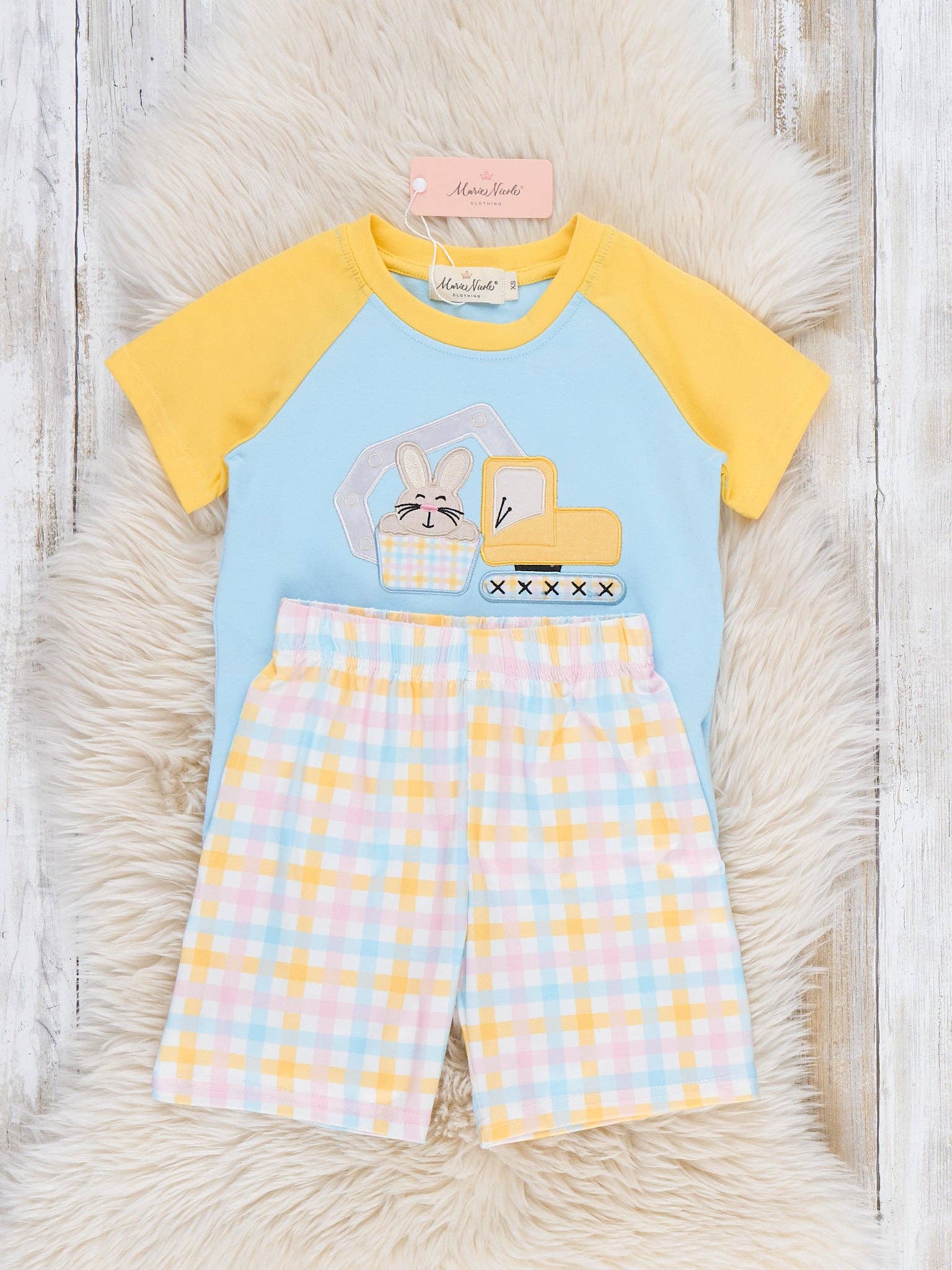 Bunny Loader Embroidered Outfit