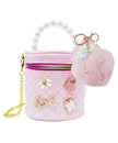 Tiny Mini Fashion Bag w/ Keychain, Ballerina Beauties