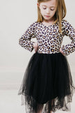 Wild One Long Sleeve Tutu Dress