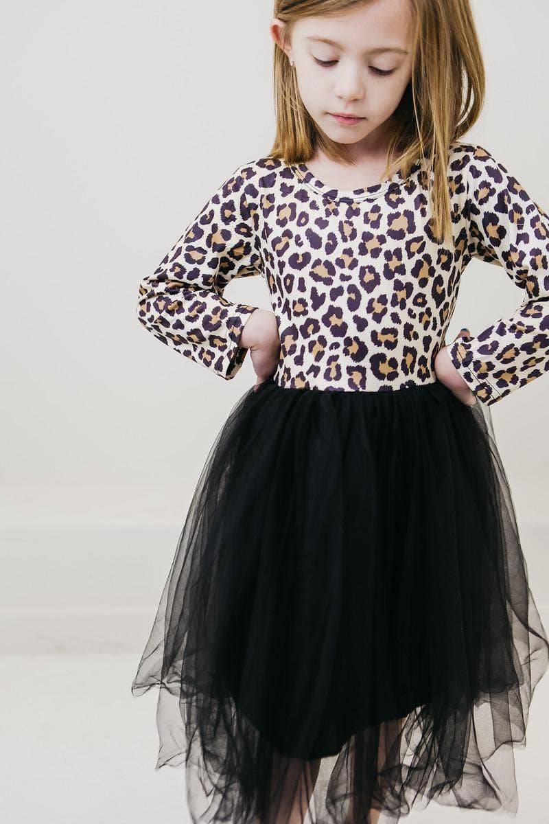 Wild One Long Sleeve Tutu Dress