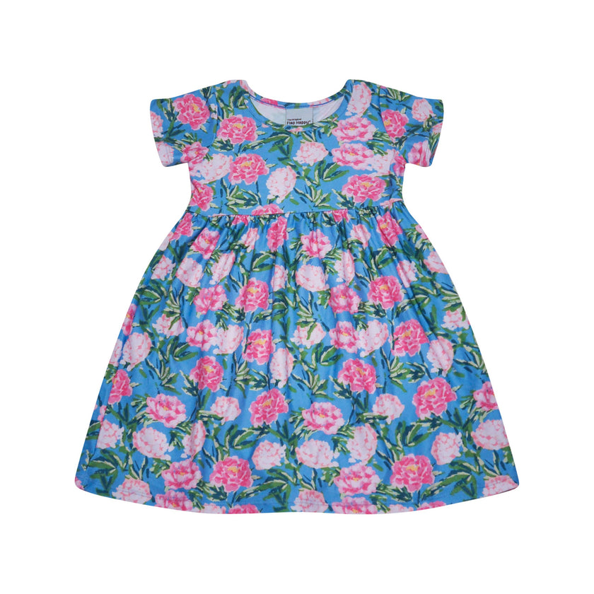 Kids UPF50+ Laya Short Sleeve Tee Dress for Girls
