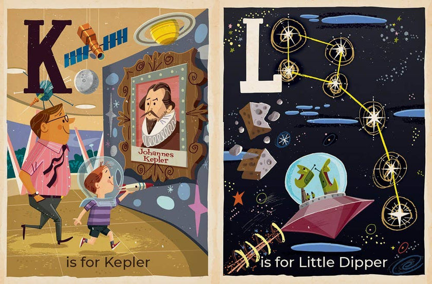 U Is for Universe: A Space Alphabet Board Book