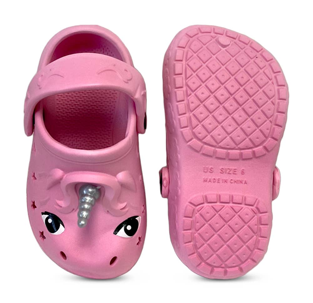 Pink Unicorn Clog