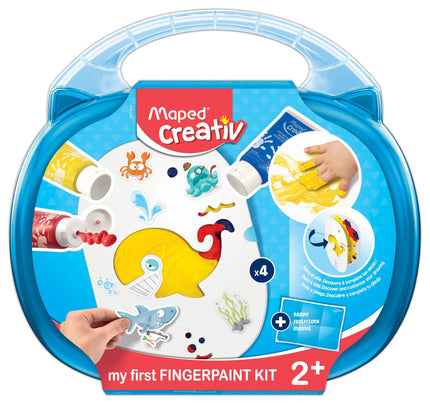 Creativ My First Finger Paint 10 Piece Kit in Carrying Case