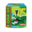Microbricks - Alligator Mini Brick Construction Set