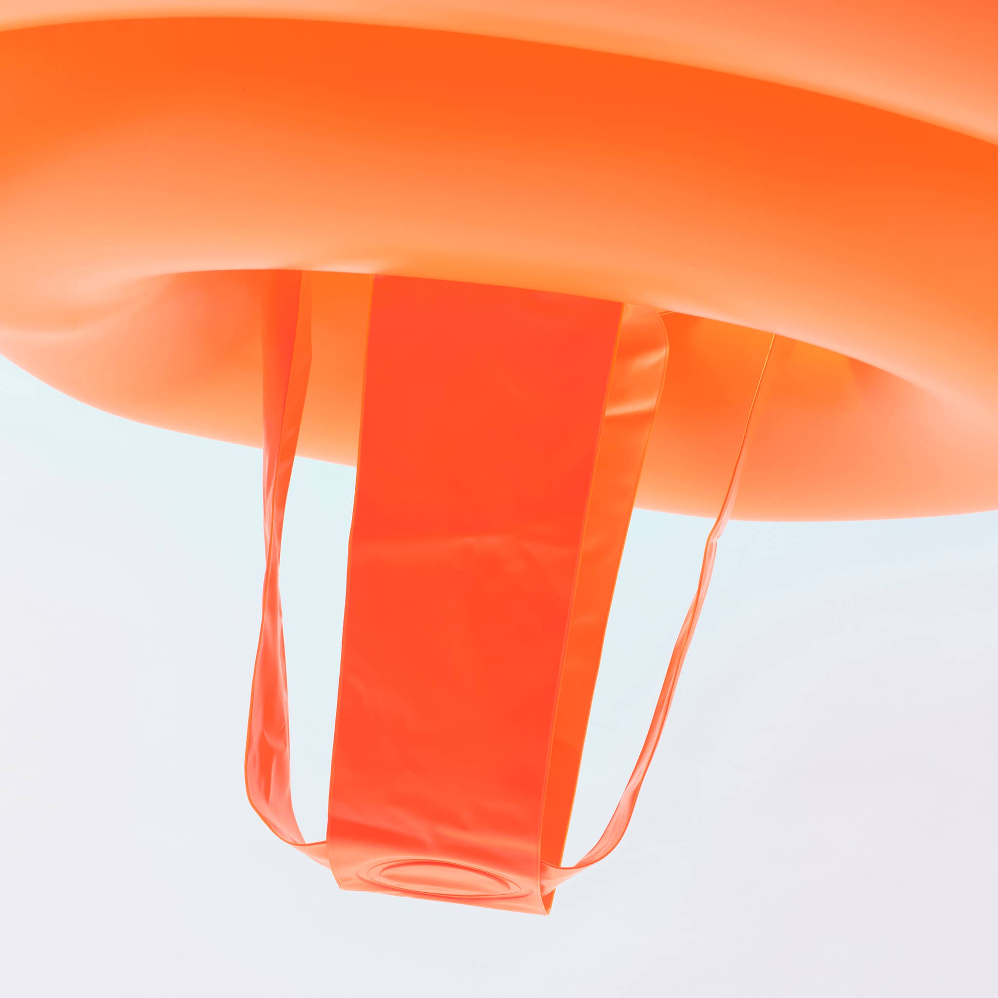 Baby Pool Float Sonny the Sea Creature Neon Orange