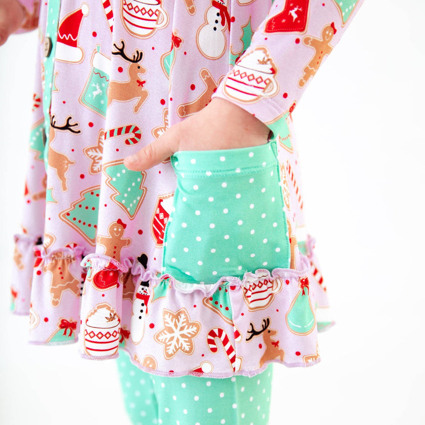 Baking Memories Ruffle Tunic and Pants Set