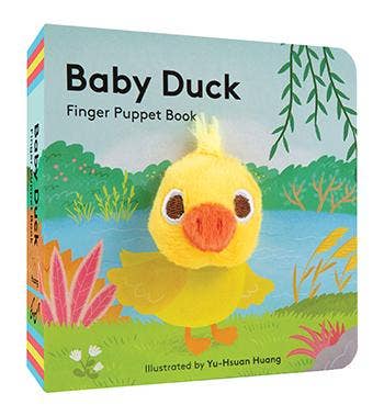 Finger Puppet Board Book- Baby Duck