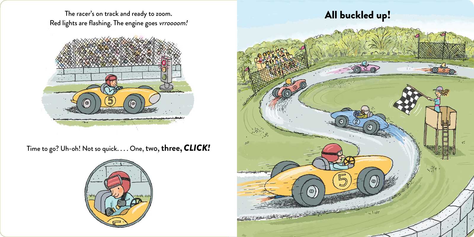 All Buckled Up Board Book