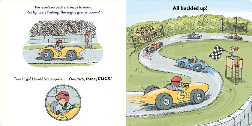 All Buckled Up Board Book