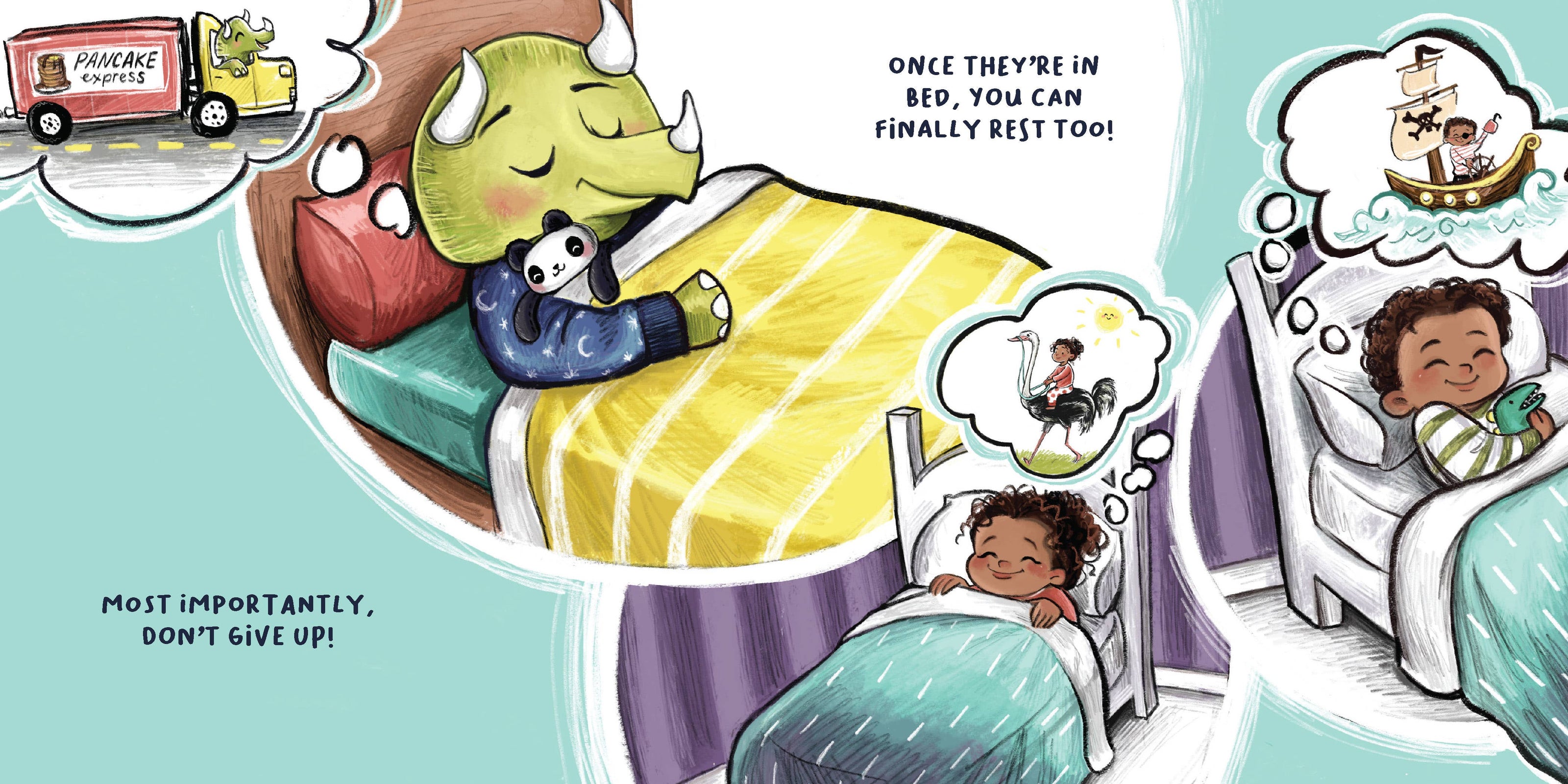 How to Put a Dinosaur to Bed: A Board Book