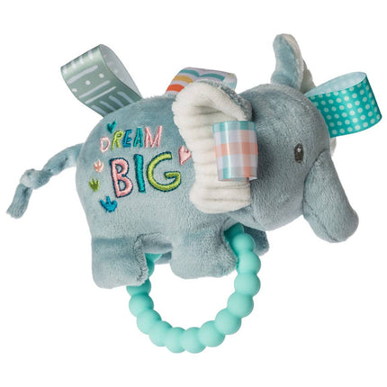 Taggies Dream Big Elephant Teether Rattle
