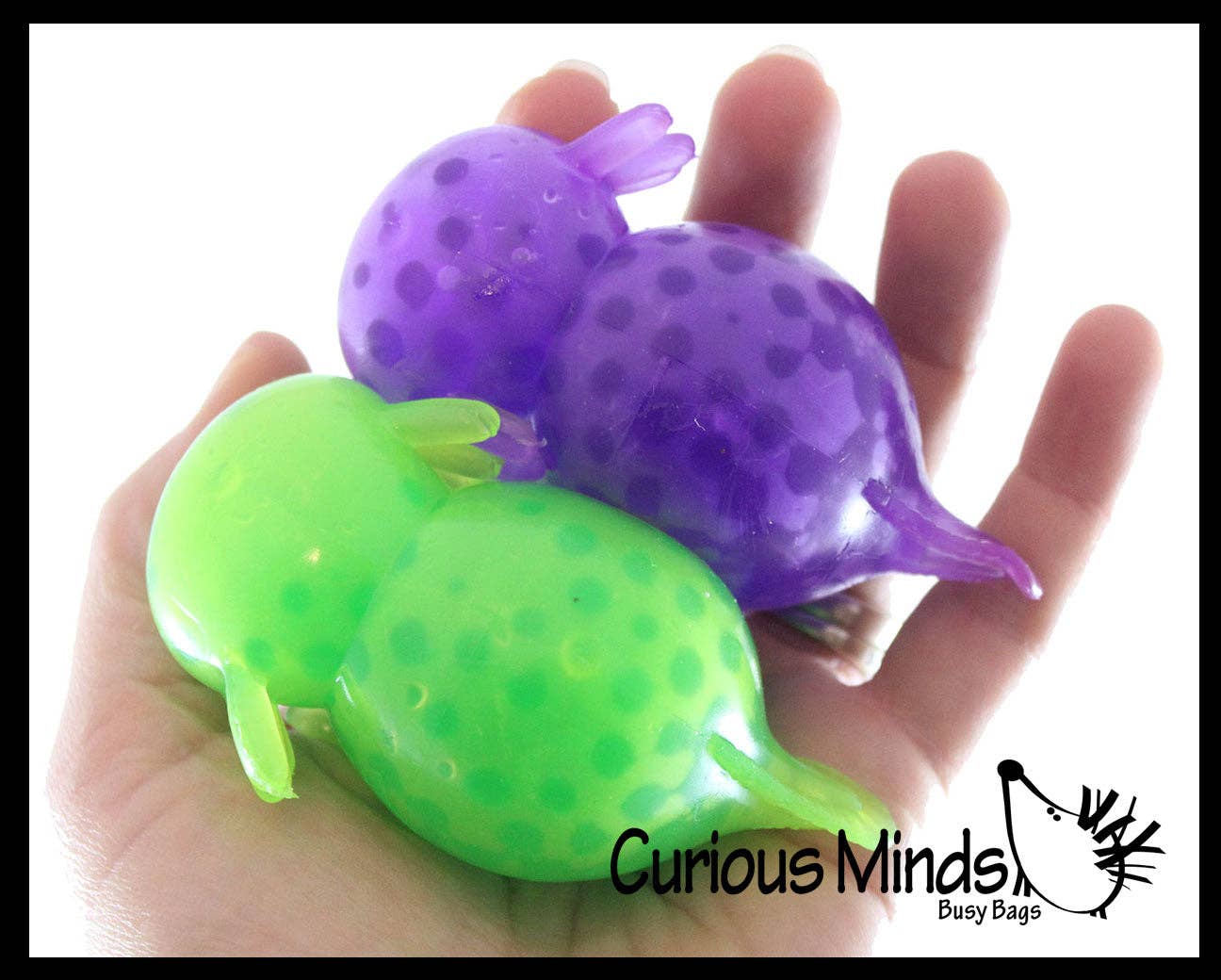 Axolotl Water Bead Filled Squeeze Stress Ball - Sensory Toy