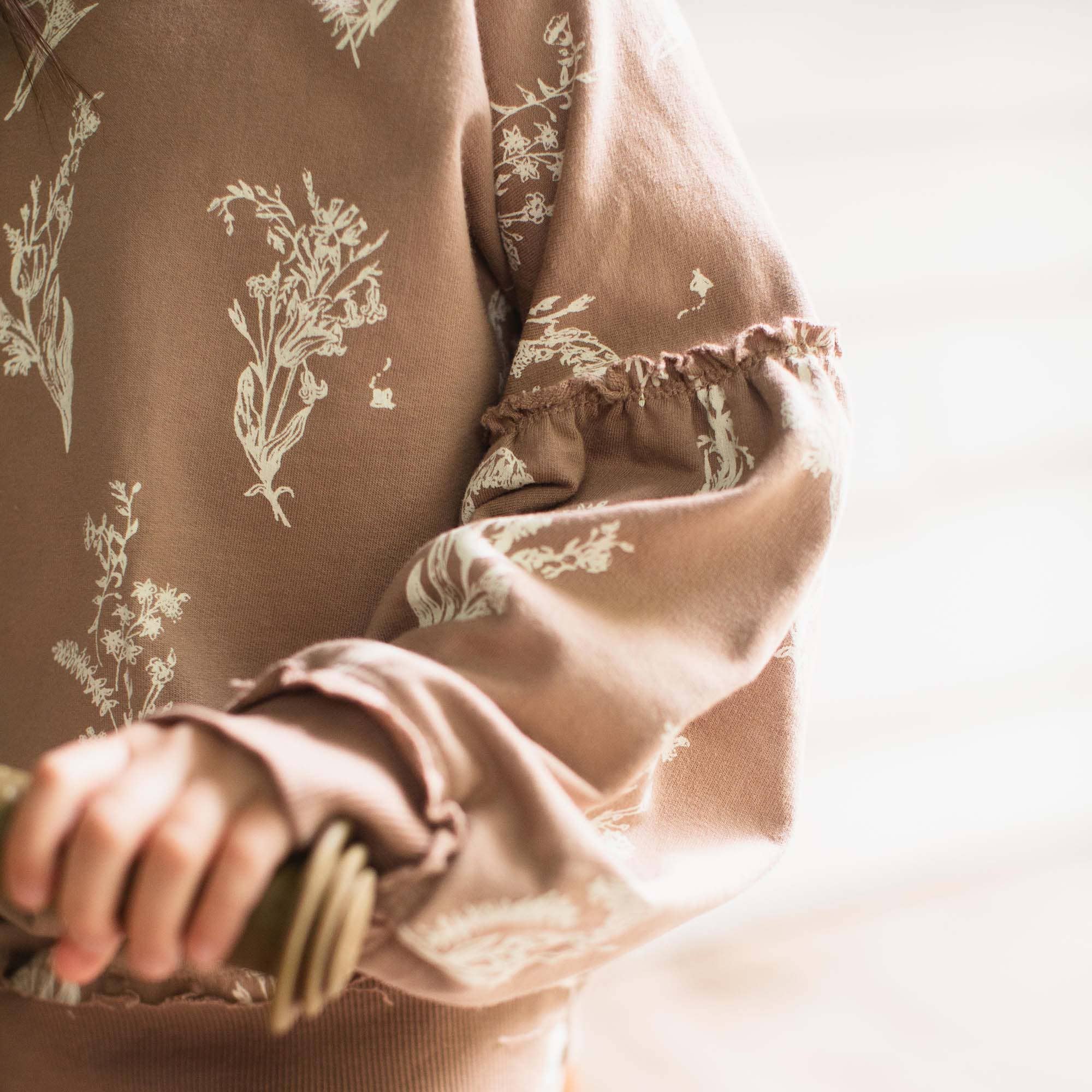 Little Wild Flower Infant Sweatshirt Set