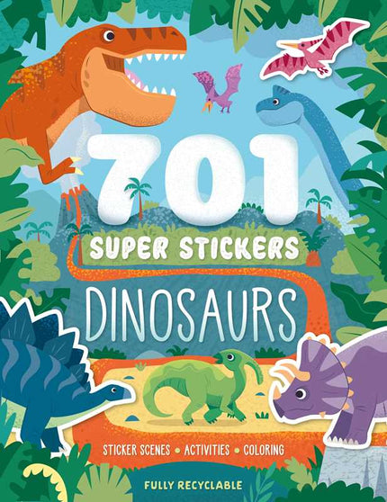 701 Super Stickers Dinosaurs by IglooBooks