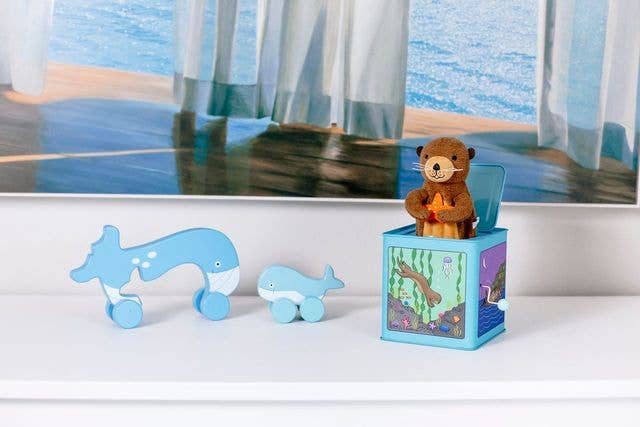 Sea Otter Jack in the Box Toy