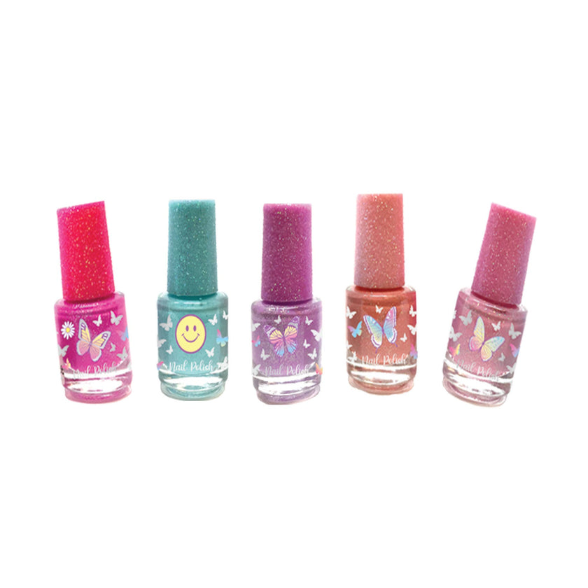 5 Day Nail Polish, Tie Dye Butterfly