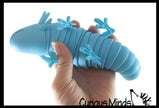 Axolotl Fidget Toy - Large Wiggle Articulated Jointed Moving